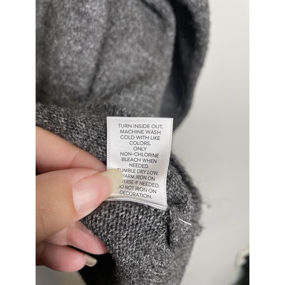 Westport Sweater Womens 3X Gray Sequin Knit Pullover Party Holiday Festive - Picture 5 of 9